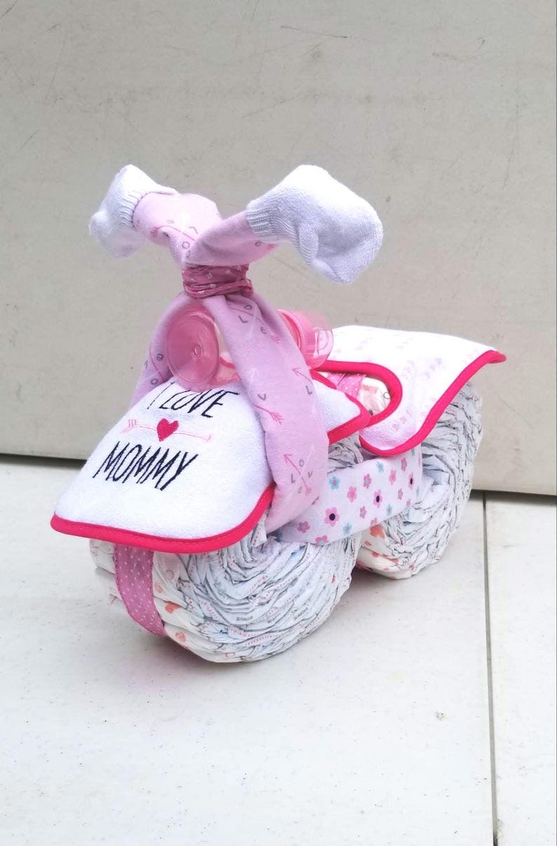 Diaper Bike (Motorcycle) - Girl - 14 styles image 1