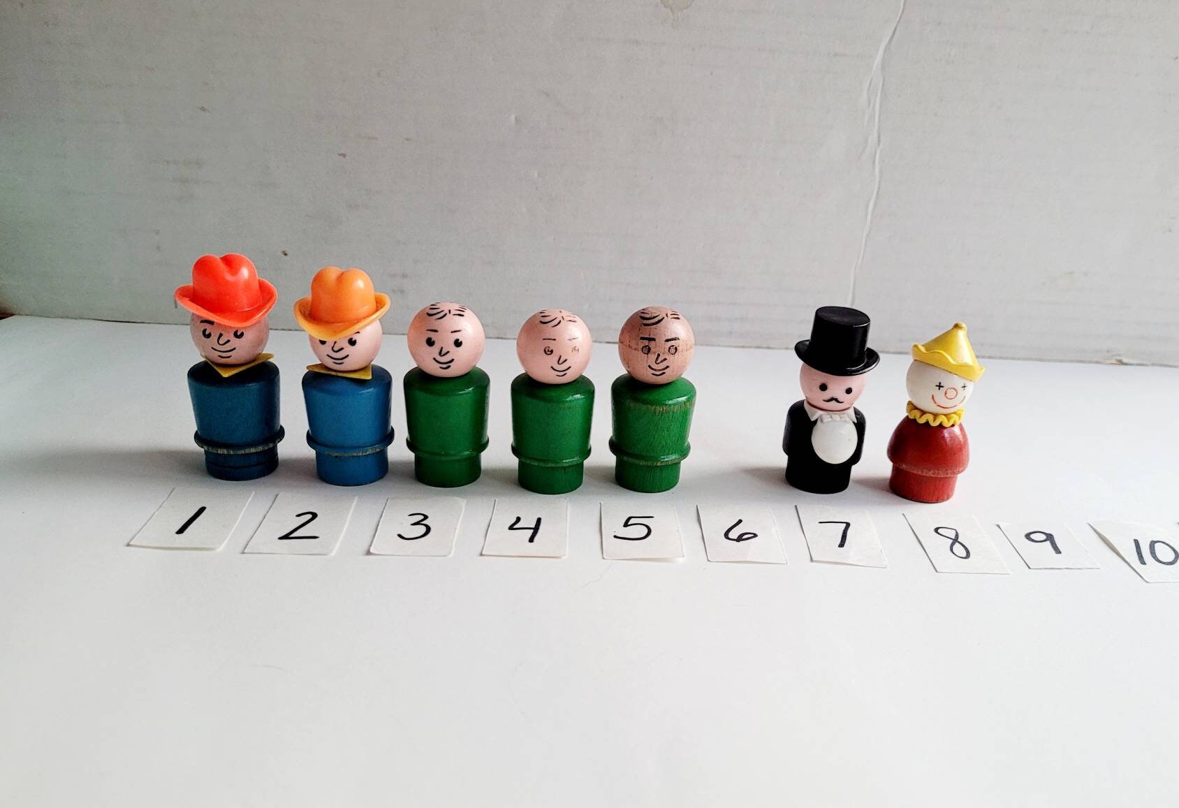 Fisher Price - Little people - All Wood or Wood  Bodies