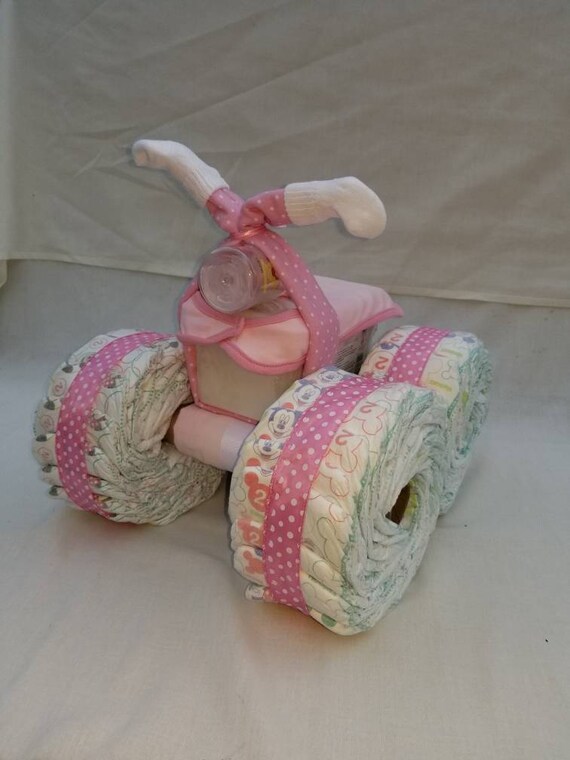 Diaper Cake Quad Etsy