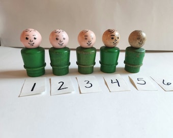 Fisher Price - Little people - All Wood or Wood  Bodies