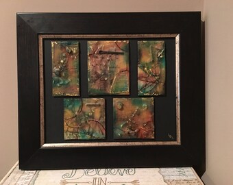 Encaustic Collage