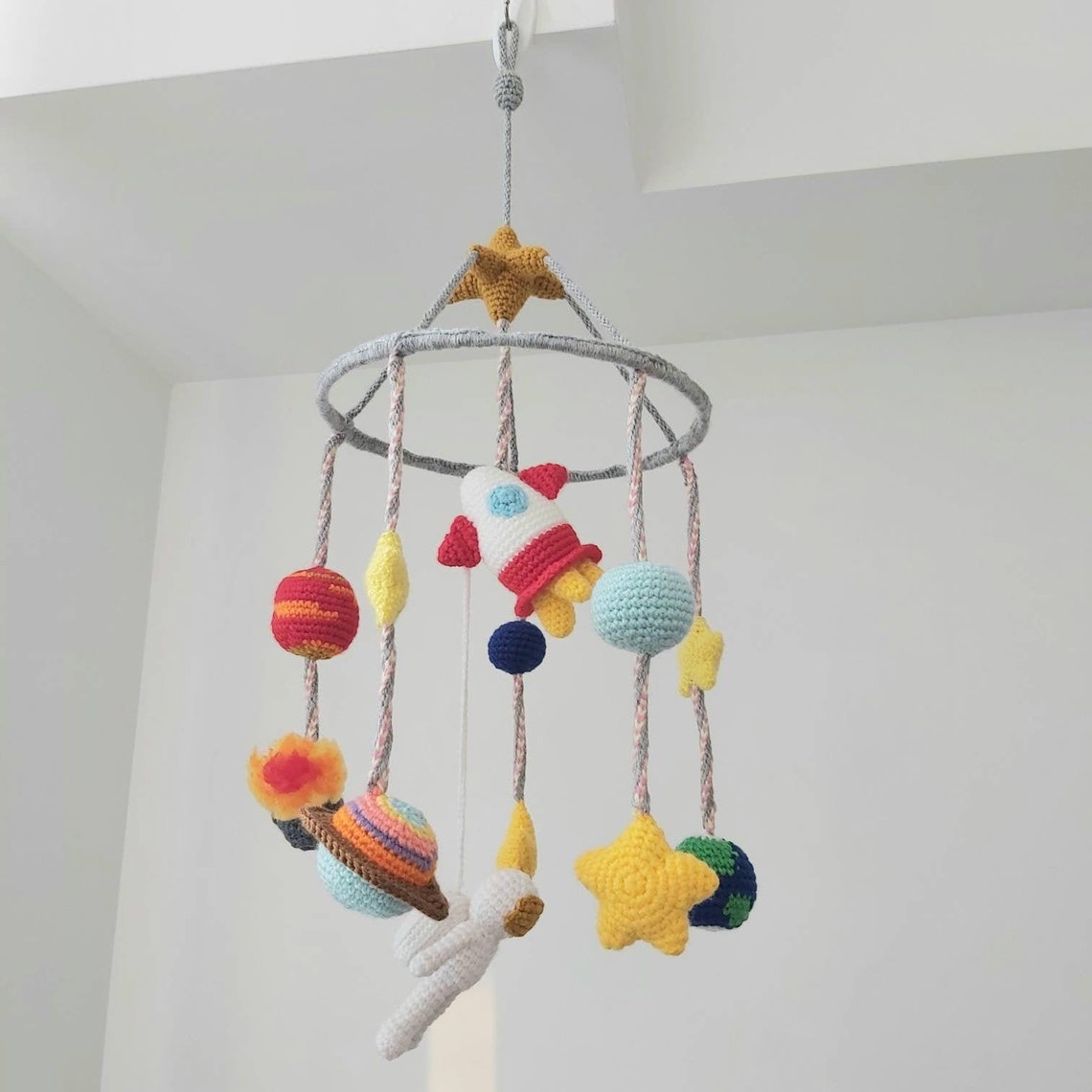 Ceiling Hanged Mobile for Nursery Room / Baby Mobile / Baby Etsy
