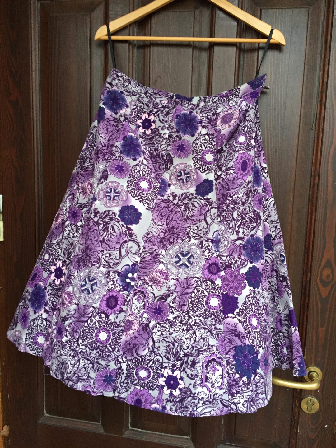 Vintage Cotton Corduroy Skirt Size M/L Waist 33