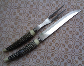 Vintage carving set