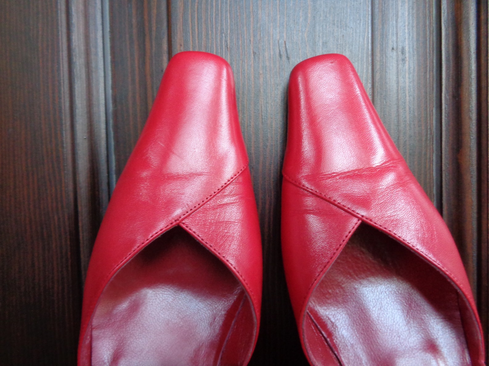 Italian Vintage Shoes Real Leather Shoes Made in Italy Vivid Etsy