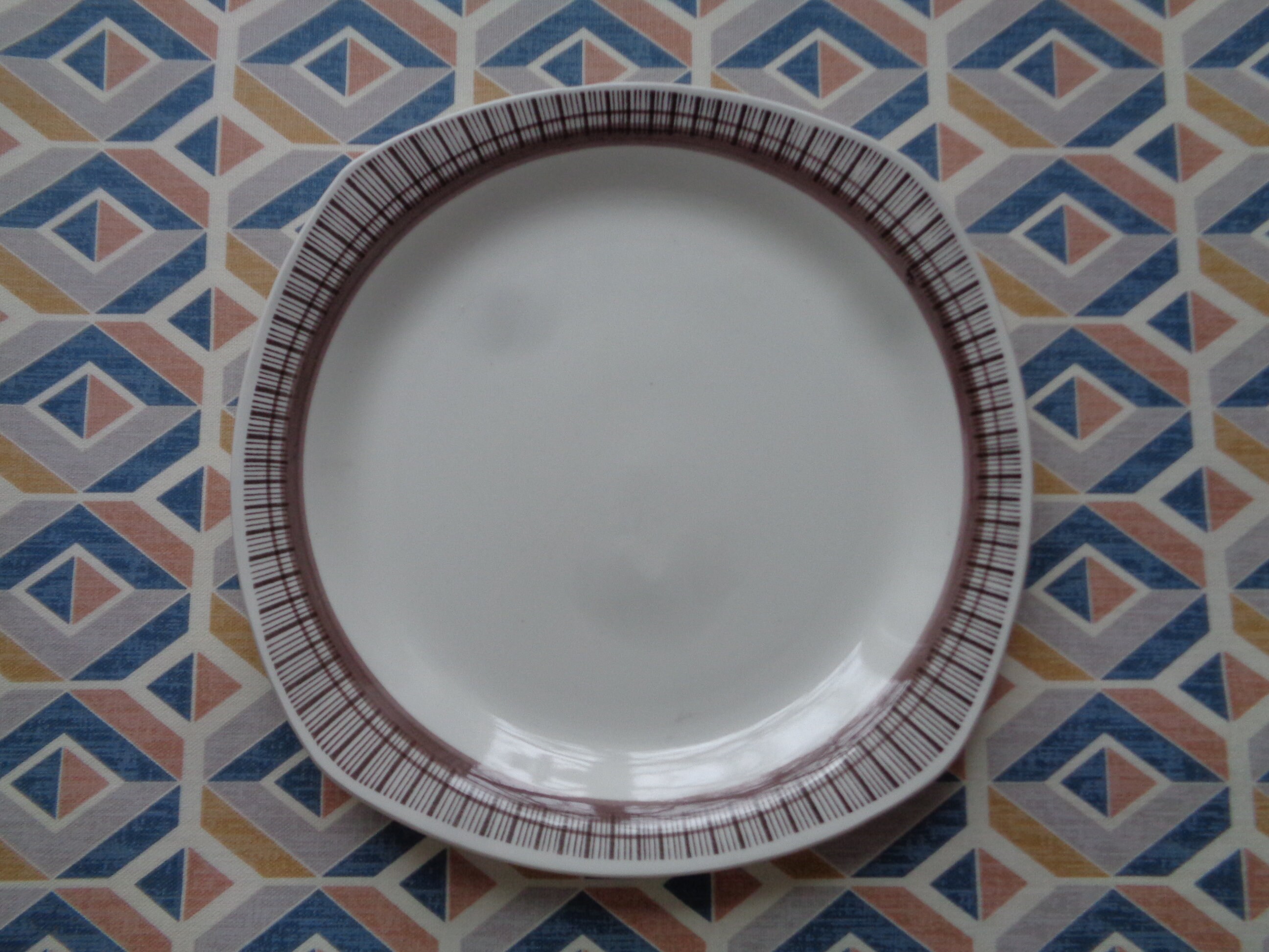 Buy Upsala Ekeby Sweden Gefle SPARTA Dinner Plate With Graphic