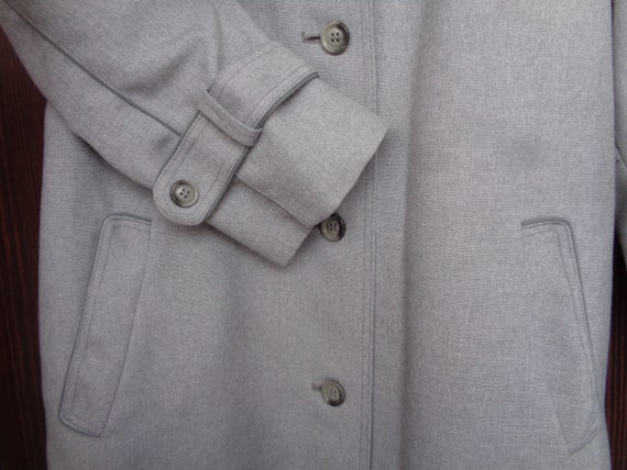 Vintage Coat Made in Sweden Light Gray Coat Size 38-40 / M - Etsy