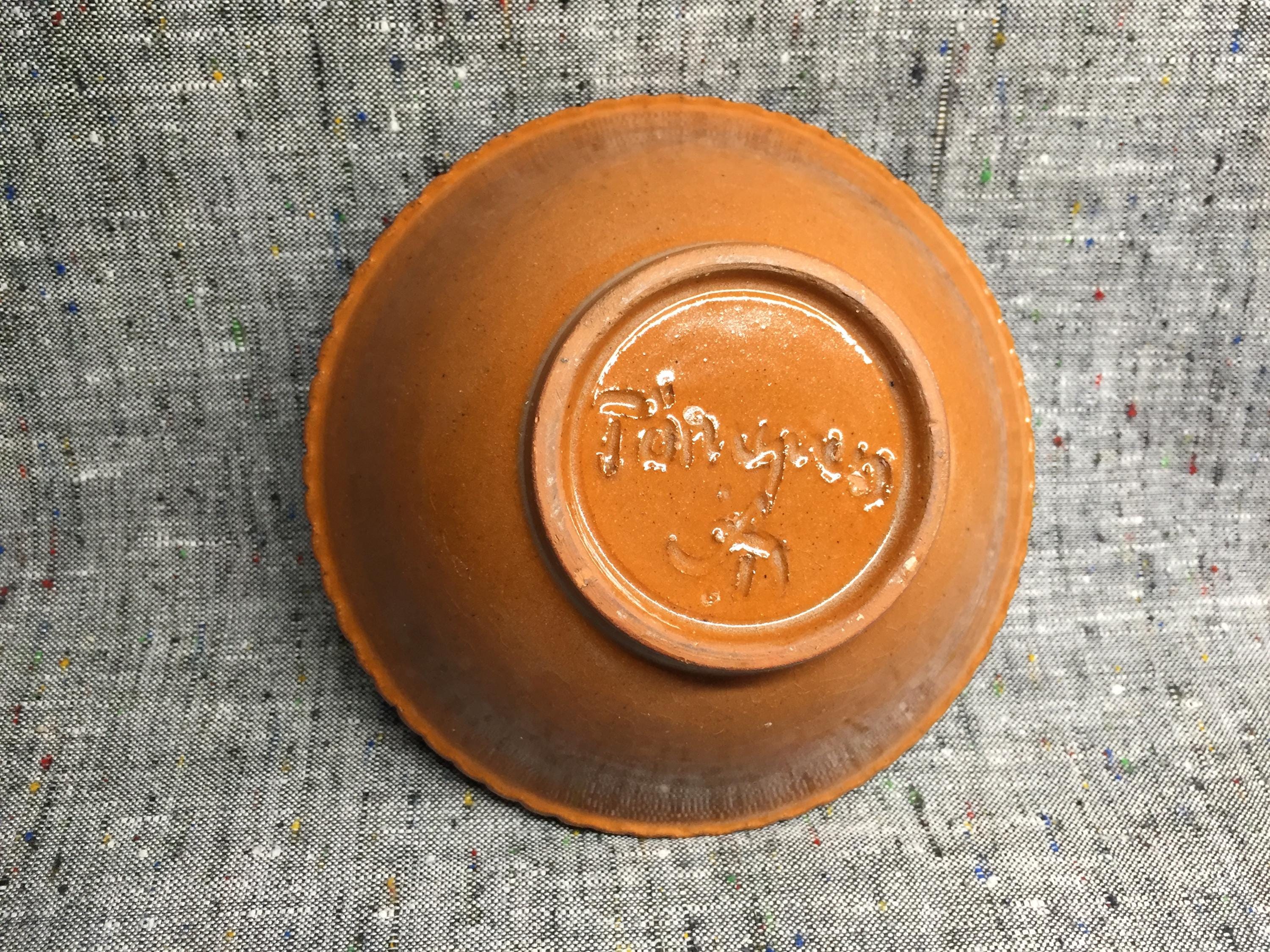 スウェーデン製ヴィンテージ素朴な陶器ボウル 直径13cm - Etsy 日本