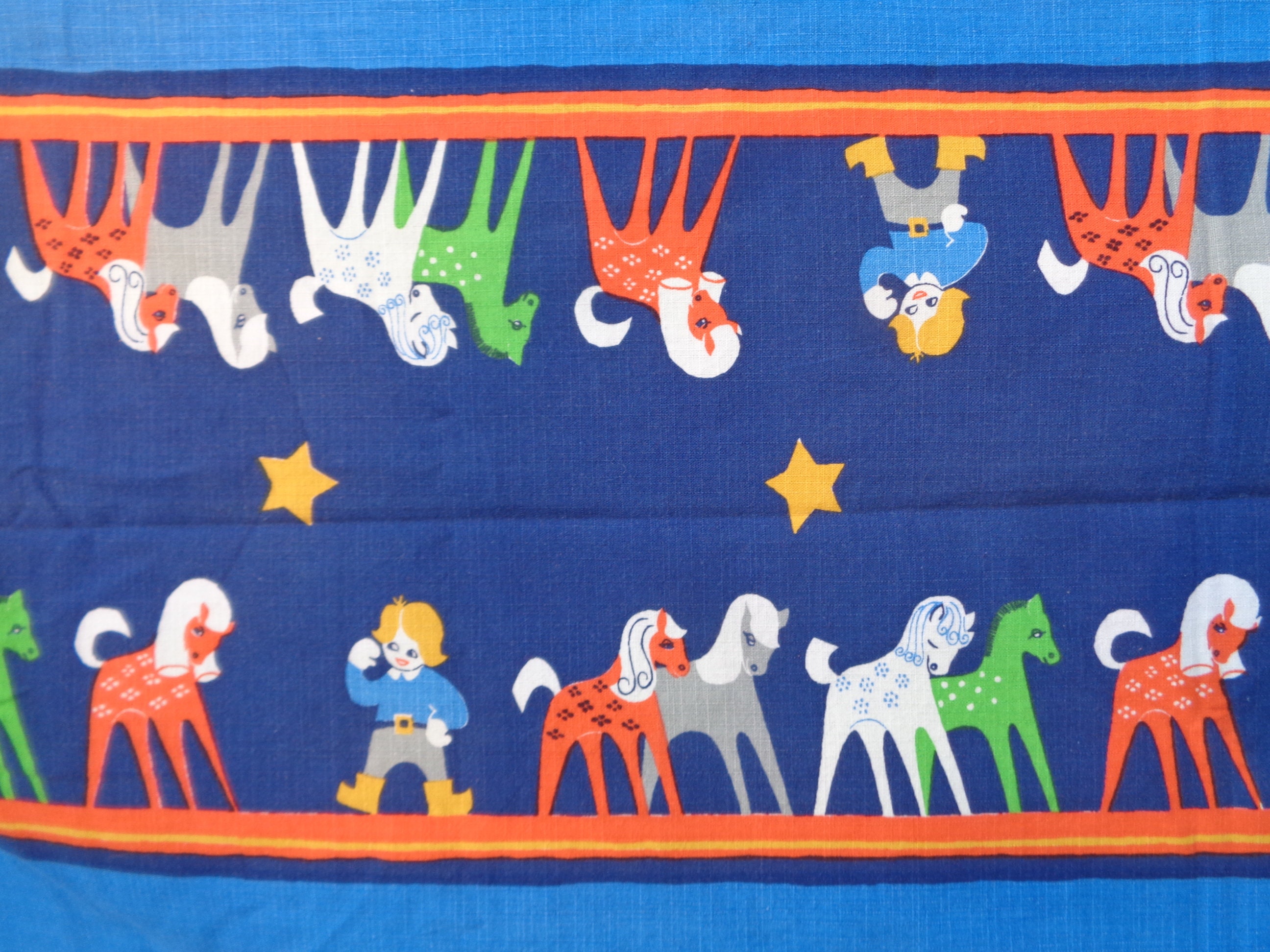 スウェーデン製ヴィンテージ テーブルクロス 35