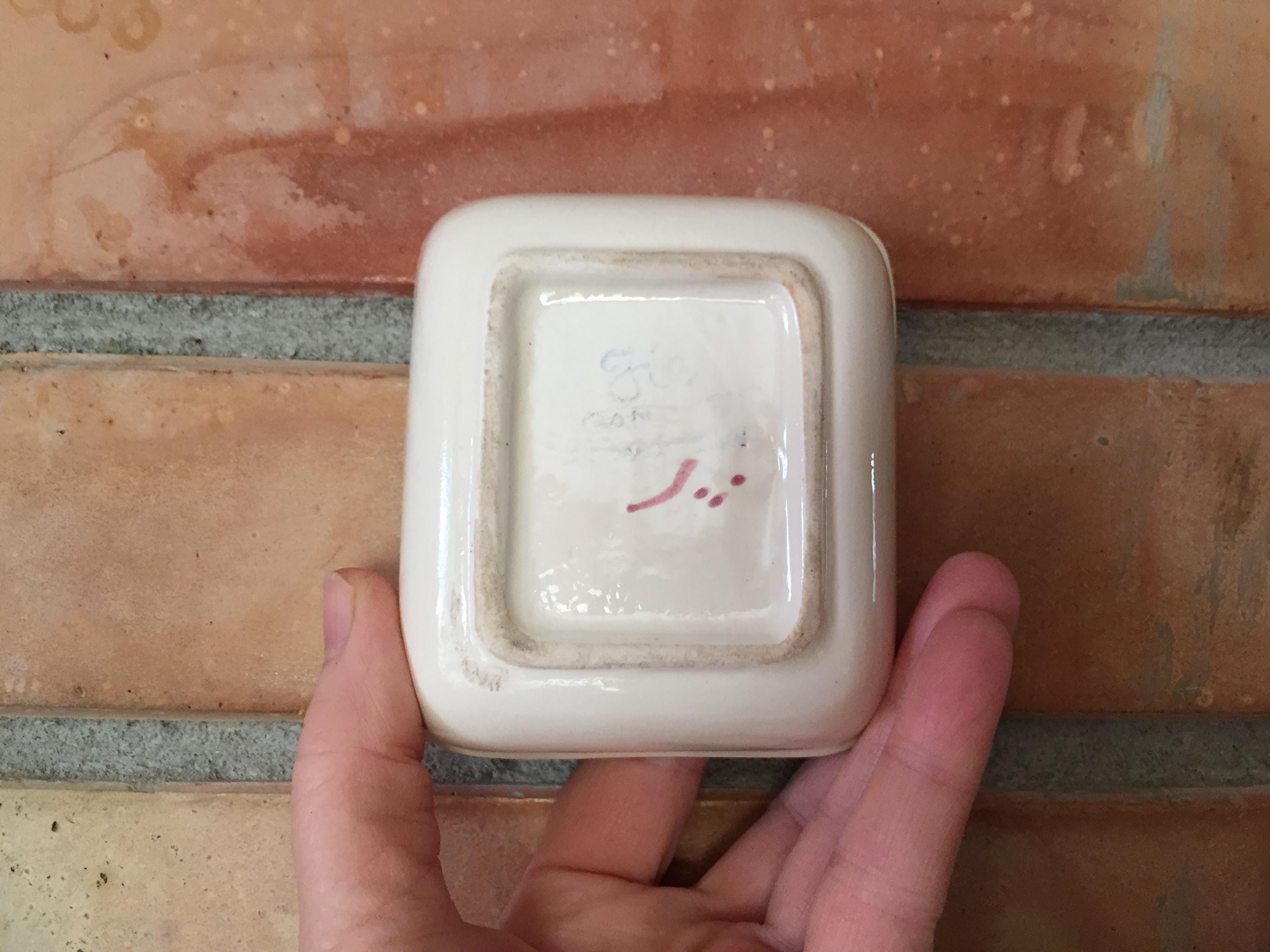 Vintage JIE Gantofta Sweden MINI Bowl With Hand Painted Pattern - Etsy