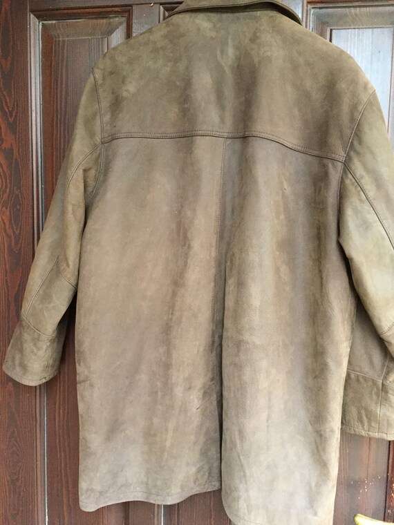 Classic Outdoor OAKWOOD Brown Leather Jacket size… - image 7