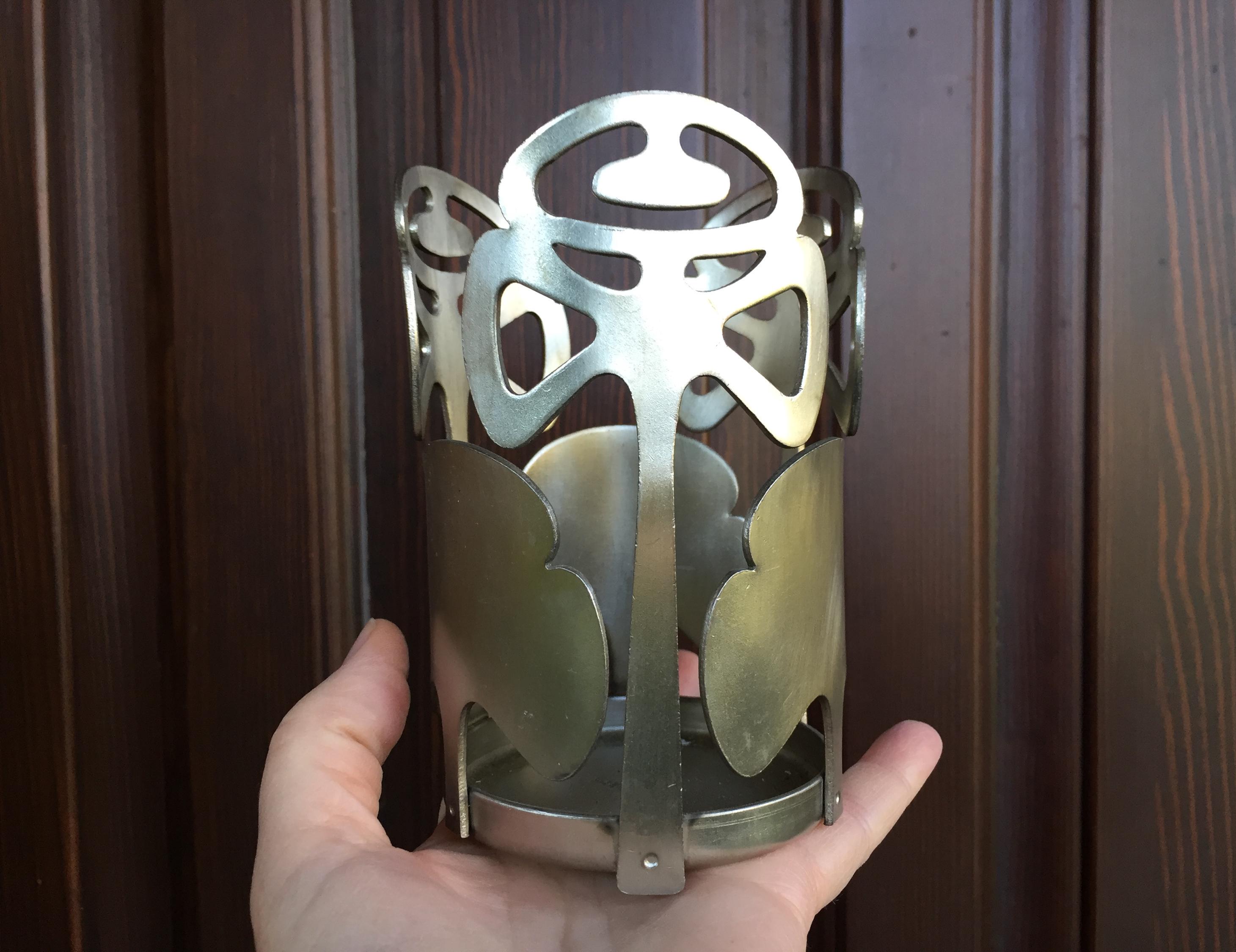 1960年代 デンマーク ビンテージ キャンドルホルダー ウォールナット * 1960年代 デンマーク ビンテージ キャンドルホルダー ウォールナット *