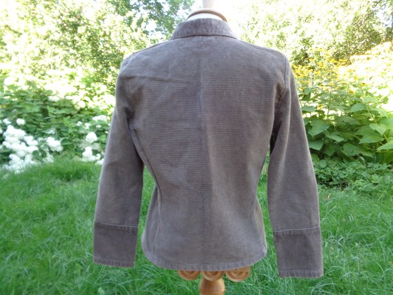 Ivana Helsinki vintage jacket size XS/ C36; Taupe… - image 7