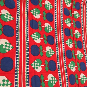 Scandinavian Vintage Christmas Tablecloth with Danish Hearts 46"x 61"