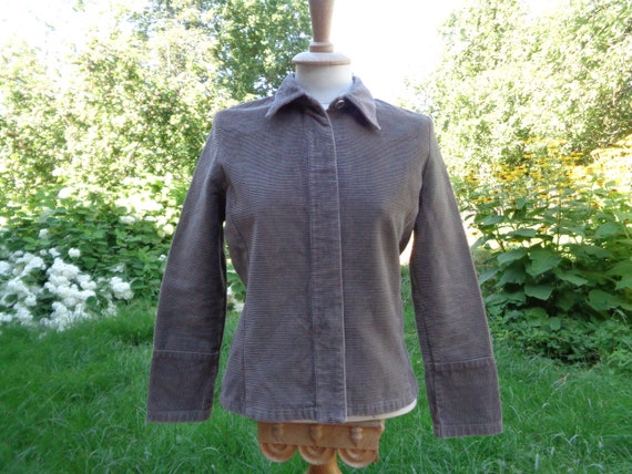 Ivana Helsinki vintage jacket size XS/ C36; Taupe… - image 1