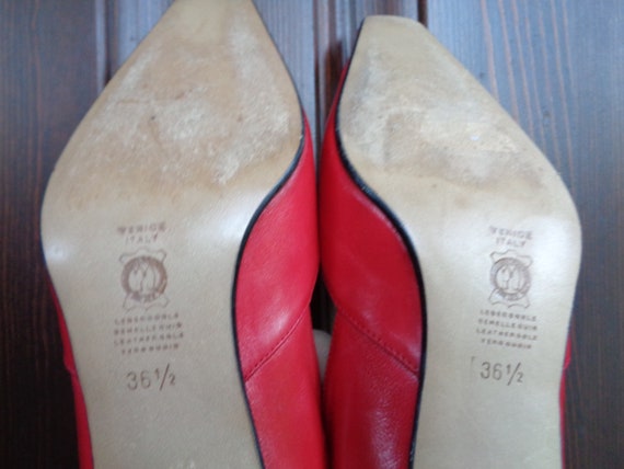 Italian Vintage Shoes, Real Leather Shoes made in… - image 6