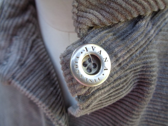 Ivana Helsinki vintage jacket size XS/ C36; Taupe… - image 5