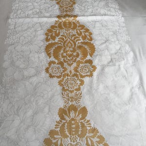 MARIMEKKO OY 1963 Suomi-Finland Maija Isola &quot;ANANAS&quot; 100% Cotton tablecloth 54&quot;x 112&quot; or custom size