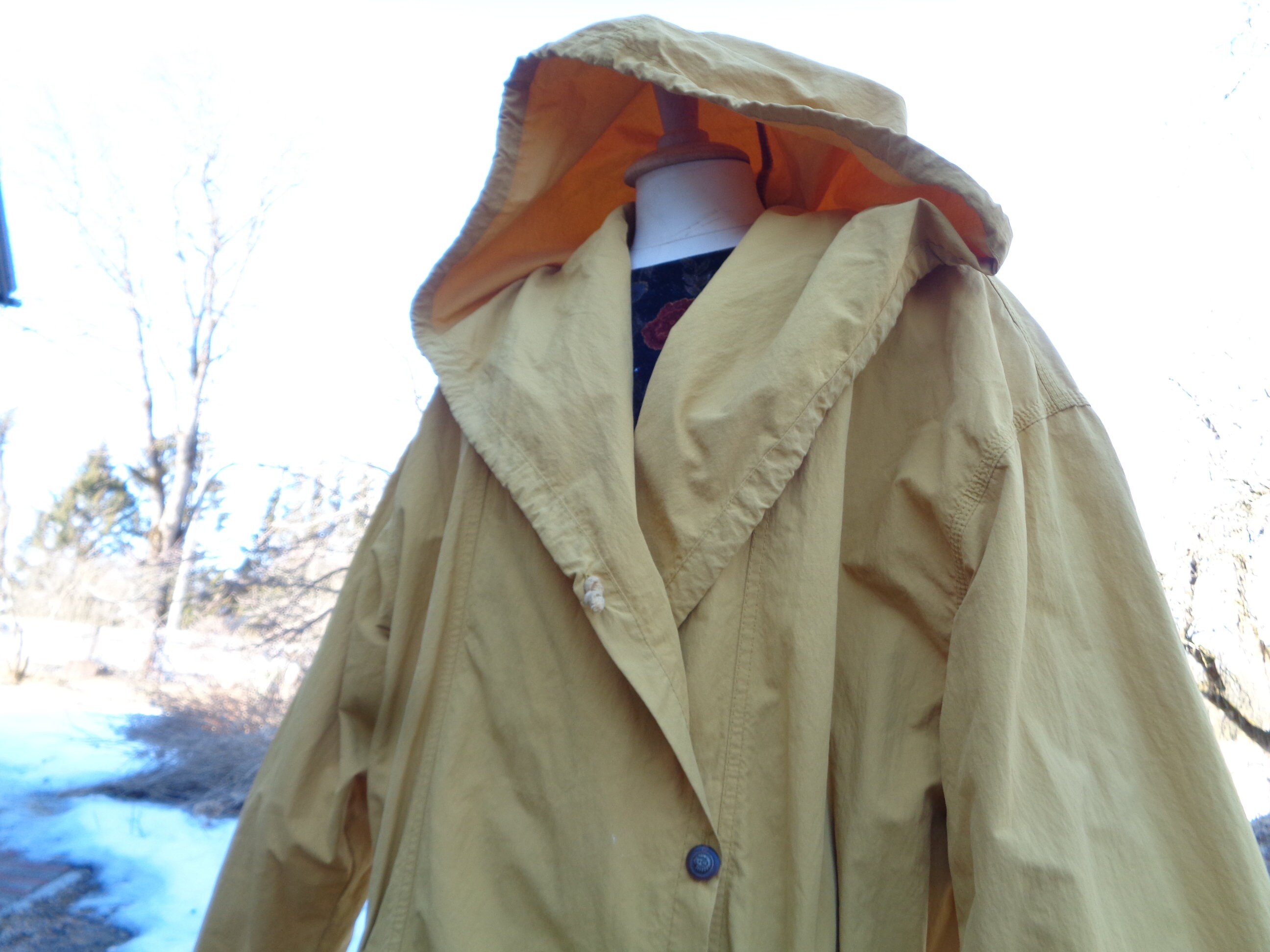 Beige Cotton Parka - Etsy