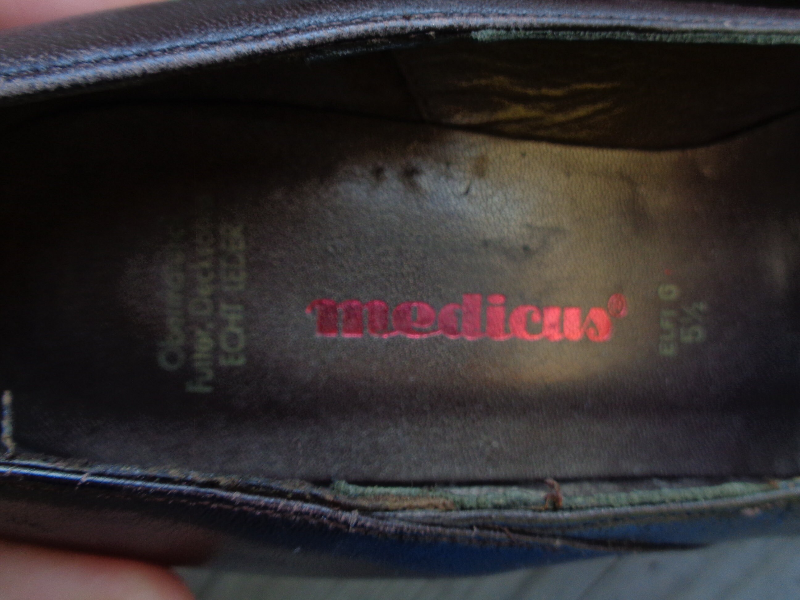 Vintage schoenen maat UK 5.5 / US 7 / Eur 38 MEDICUS lederen - Etsy België