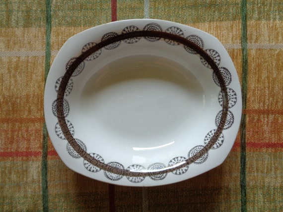 Scandinavian Vintage Bowl; Upsala Ekeby Sweden Gefle BOLLAR Deep