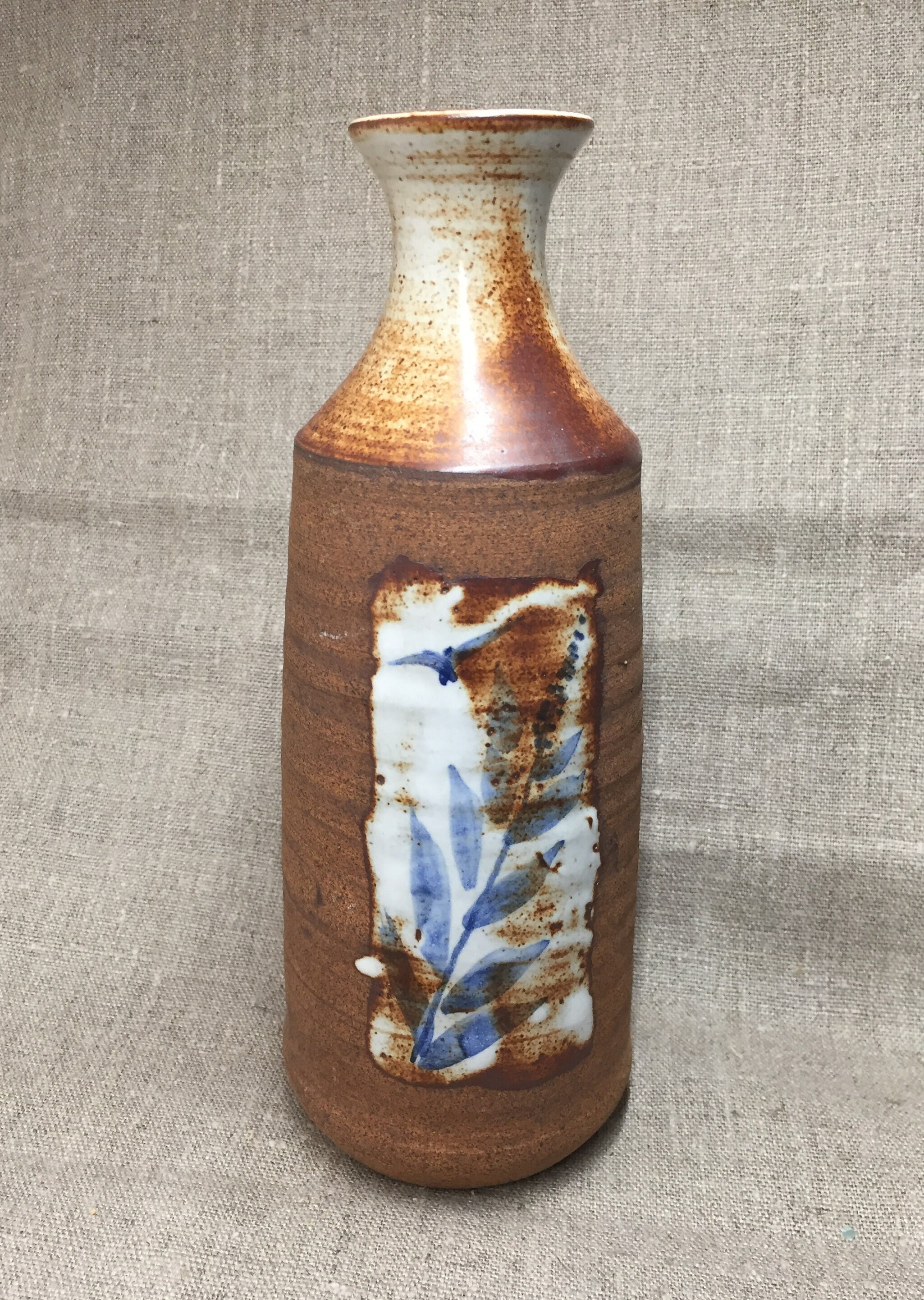 Swedish Vintage Signed Hand Painted Studio Pottery by Staffan