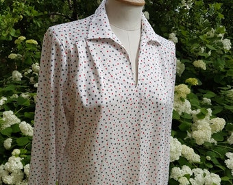 FASILKO of Sweden vintage jersey blouse size M, long sleeve top size M
