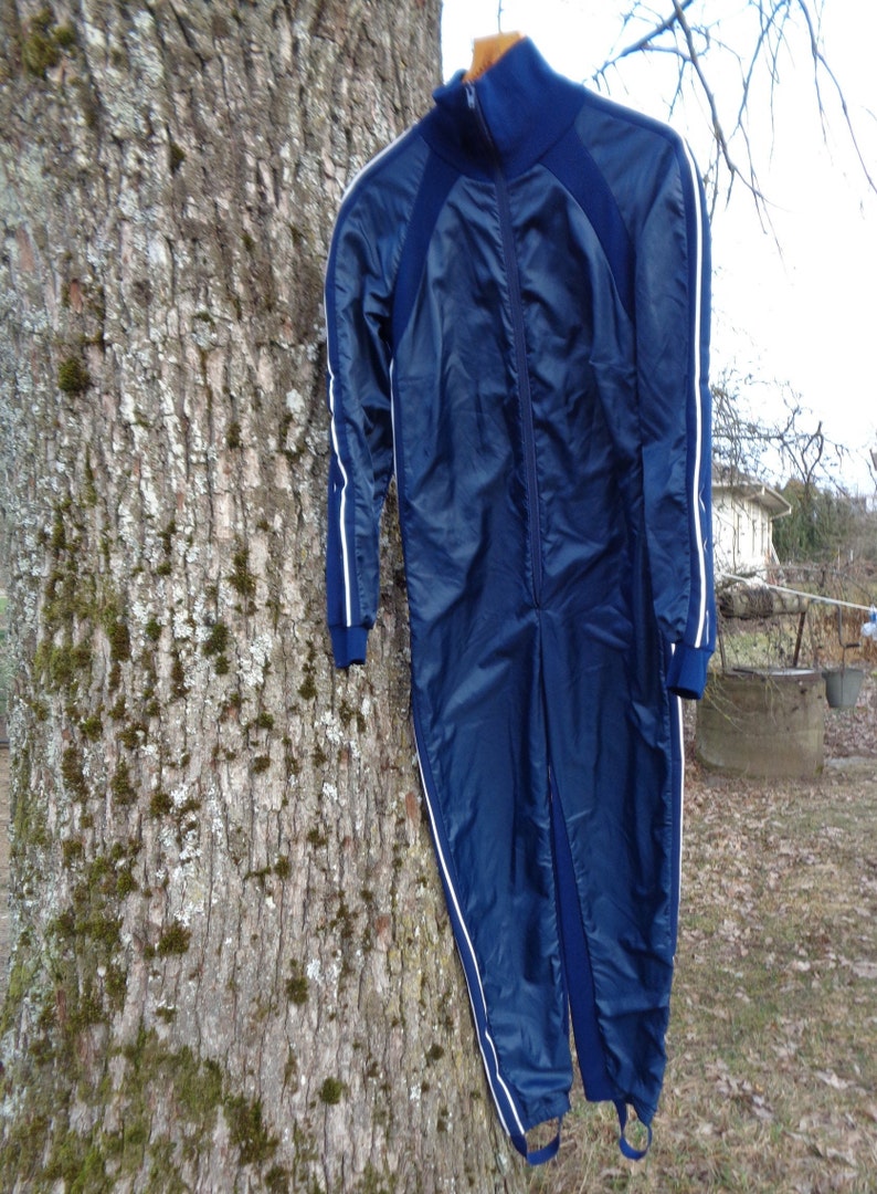 Finnish Vintage Sportswear Jumpsuit One Piece Jumpsuit Made Etsy
