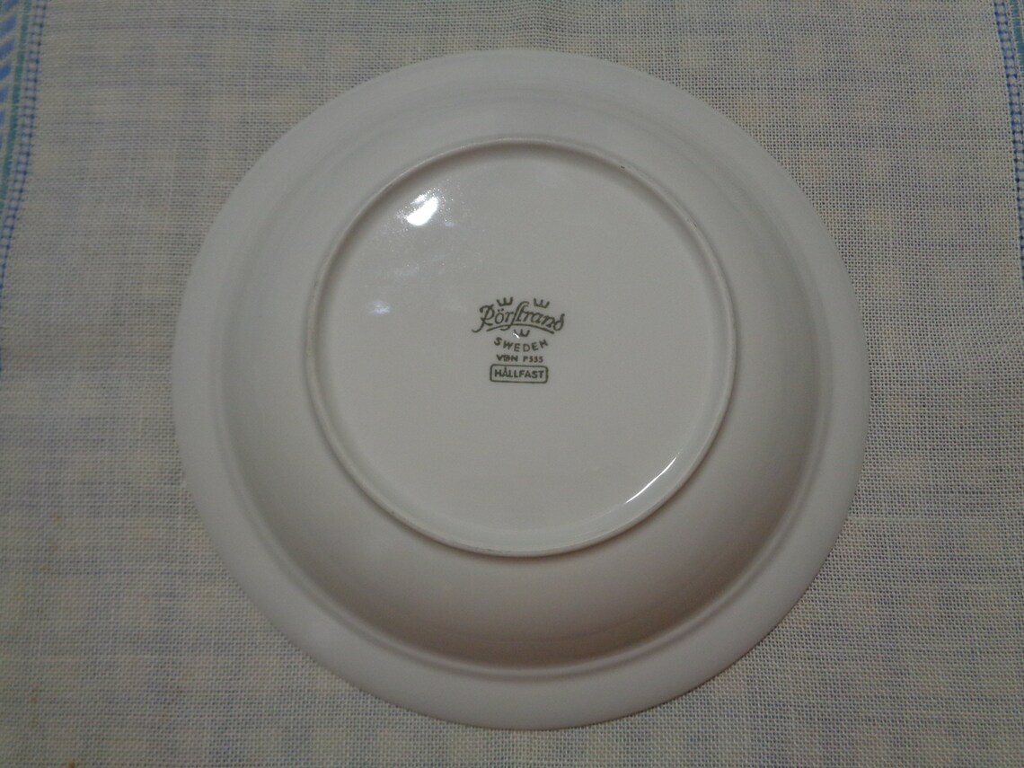 Scandinavian Vintage Plate Rörstrand Sweden Hallfast - Etsy