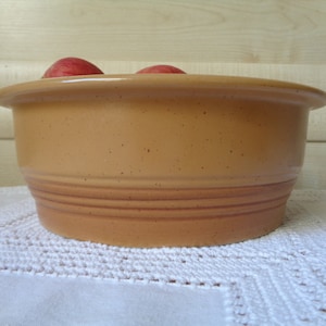 Ceramica Vintage Scandinava, Ciotola In Ceramica Grande diametro 9&quot;/ 22,5 cm.