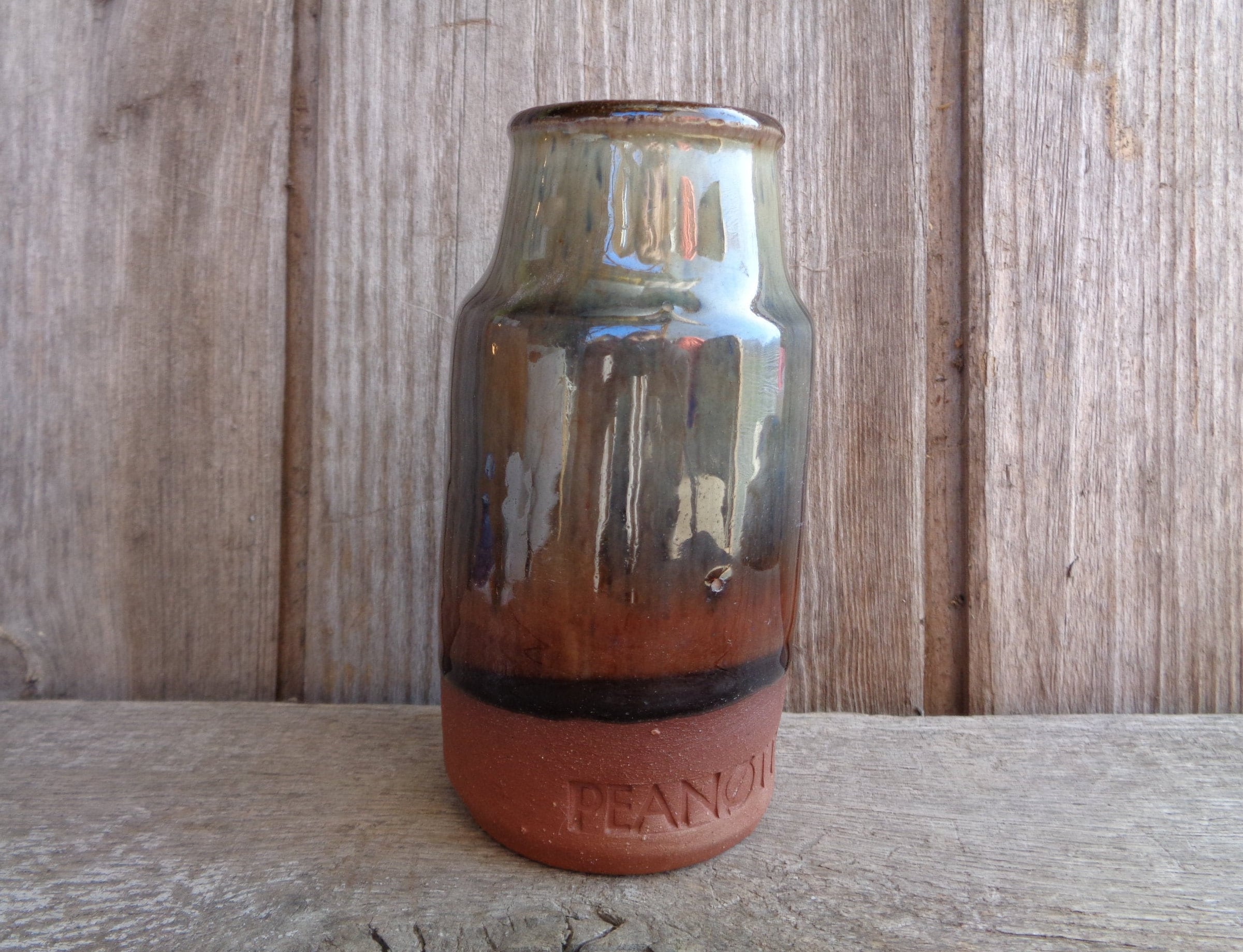 Norwegian Vintage Studio Pottery Albin Brekke Peanøtter H4.5