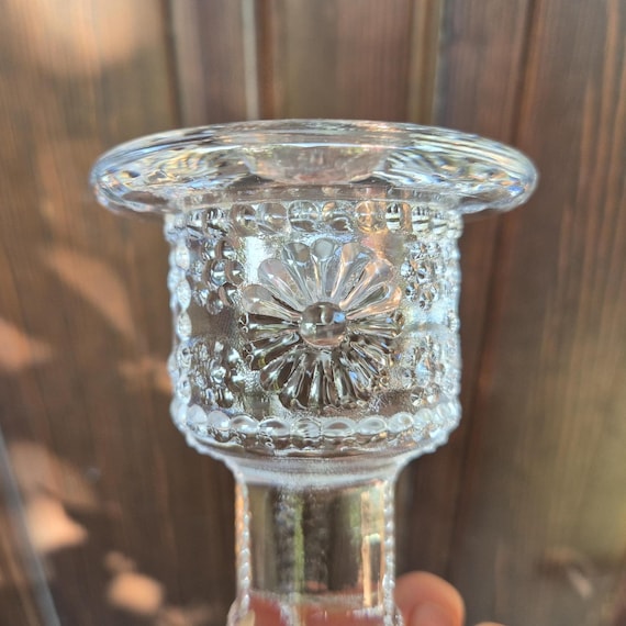 Kosta Boda Daisy Pattern Candle Holder H4.5