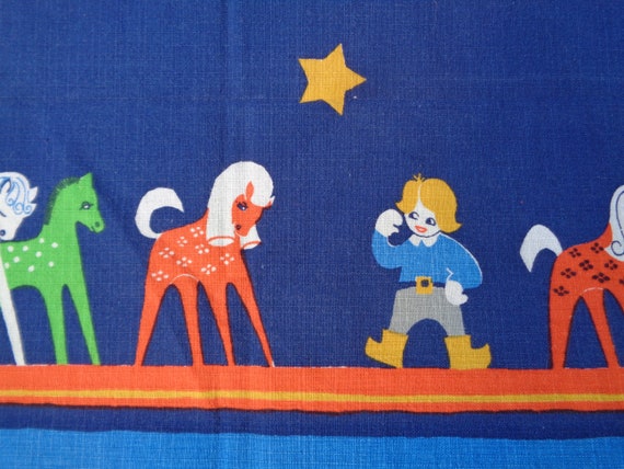 スウェーデン製ヴィンテージ テーブルクロス 35