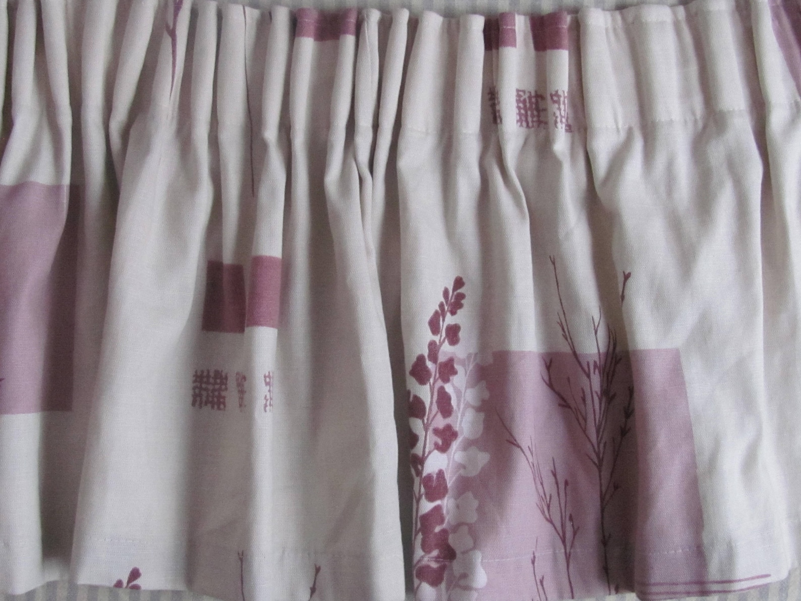 Vintage Curtain Valance Extra Wide Valance H14x Etsy