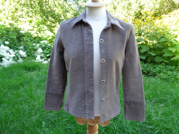 Ivana Helsinki vintage jacket size XS/ C36; Taupe… - image 2