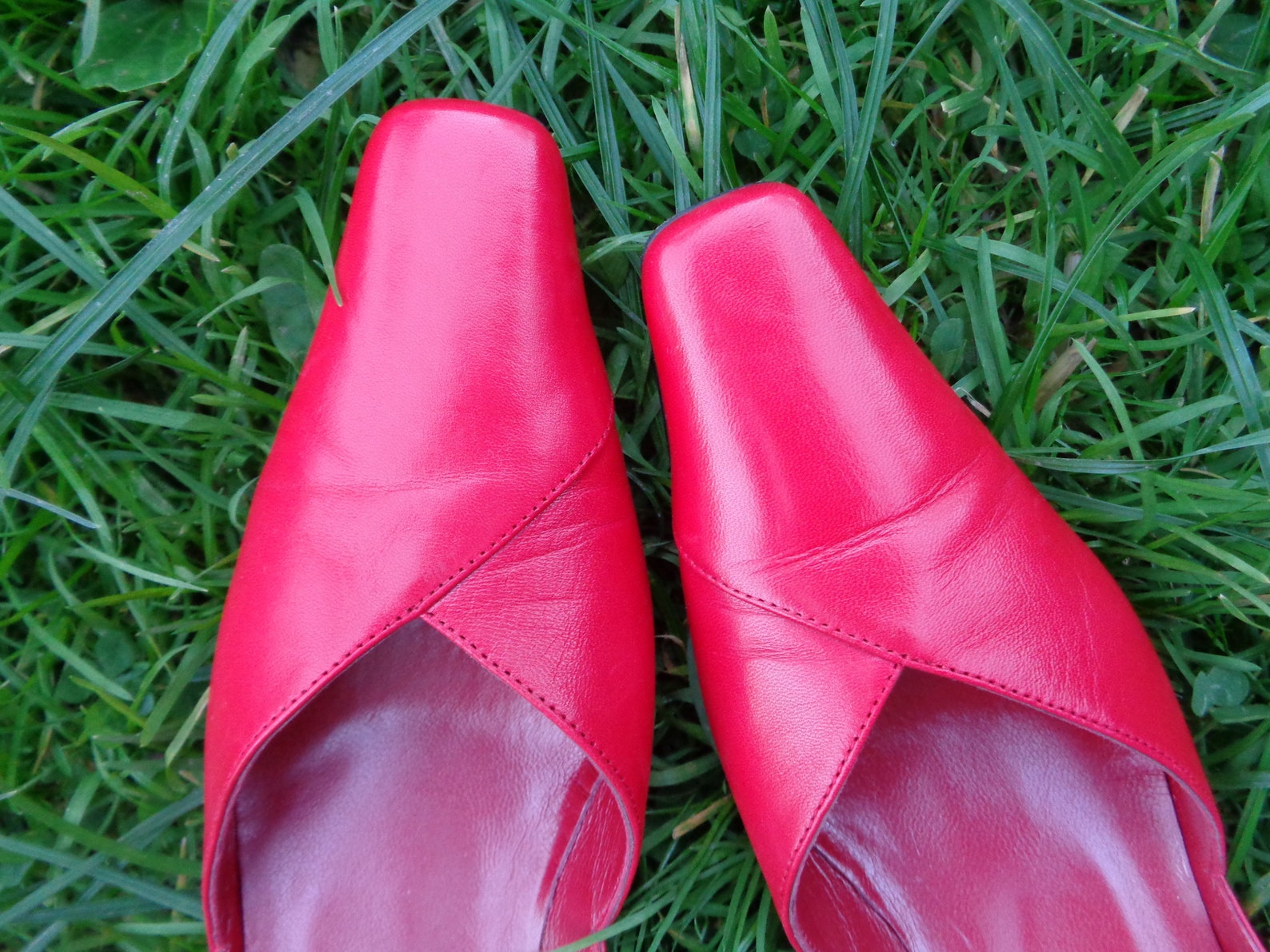 Italian Vintage Shoes Real Leather Shoes Made in Italy Vivid Etsy