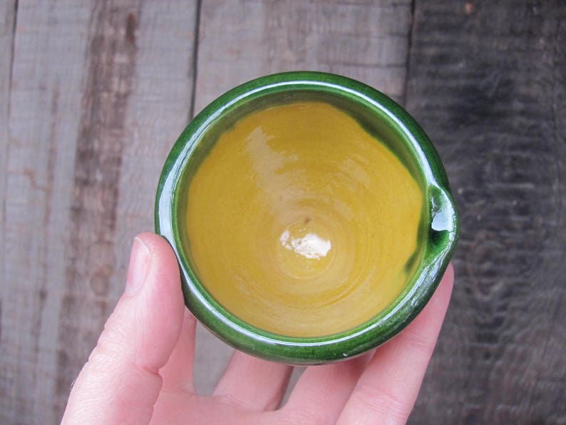 Vintage Pottery Bowl Small Ceramic Bowl / Pipe Holder / Etsy