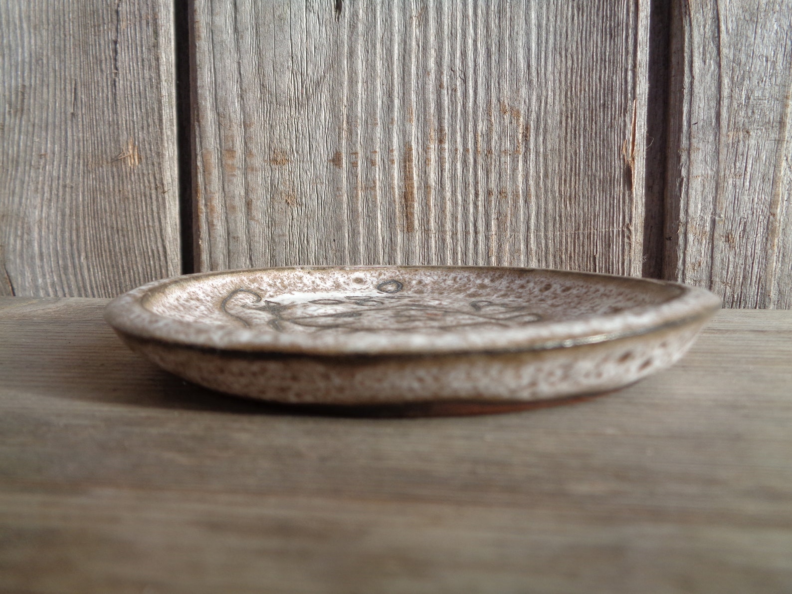 Swedish Vintage Pottery 4 Small Ceramic Plate / Pin Dish Etsy