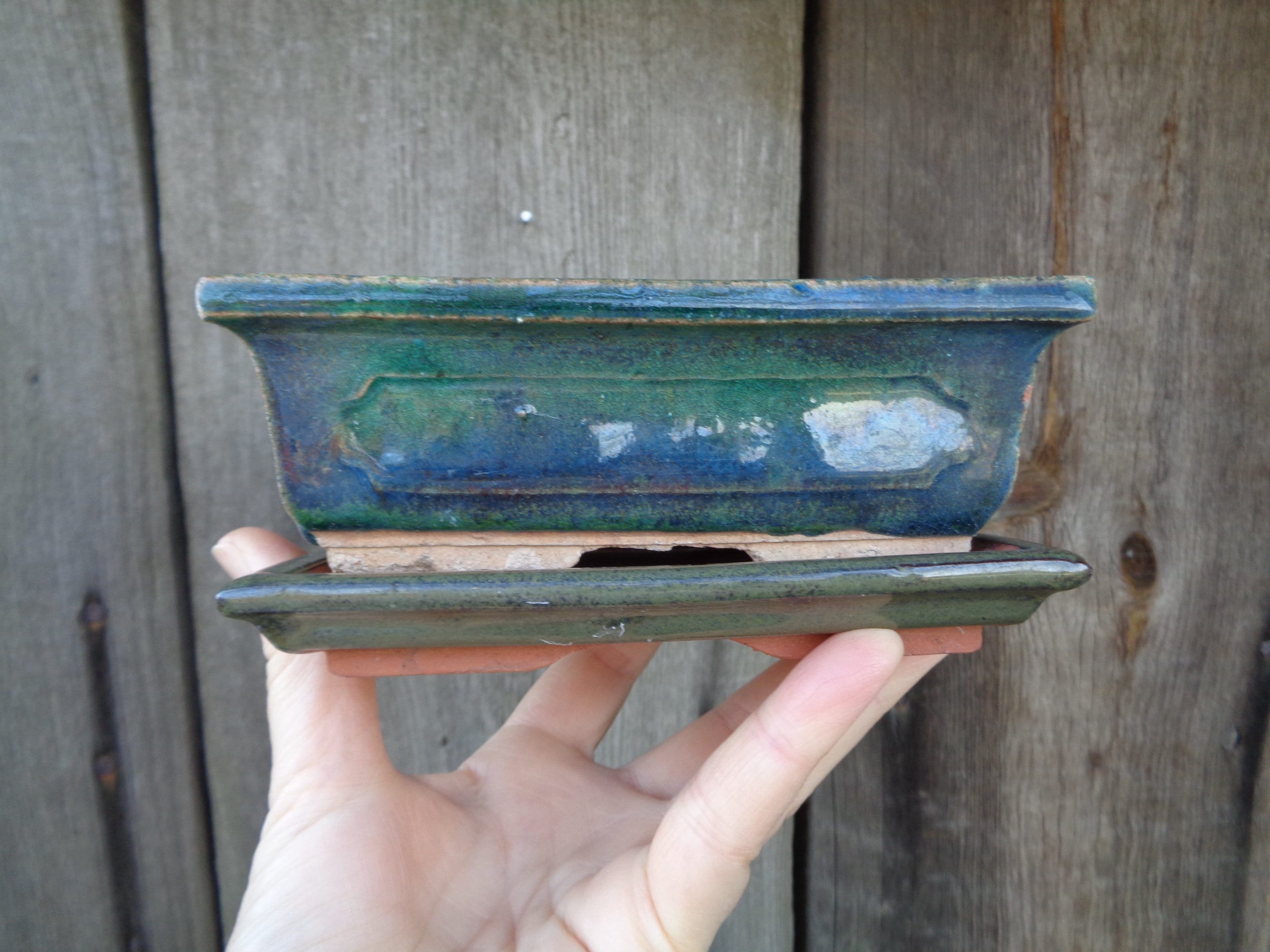 Round Bonsai Planter, White Bonsai Pot With Tray, Shallow Planter, Modern  Flower Pot, Ceramic Pot, Indoor Planter, Handmade Pottery 