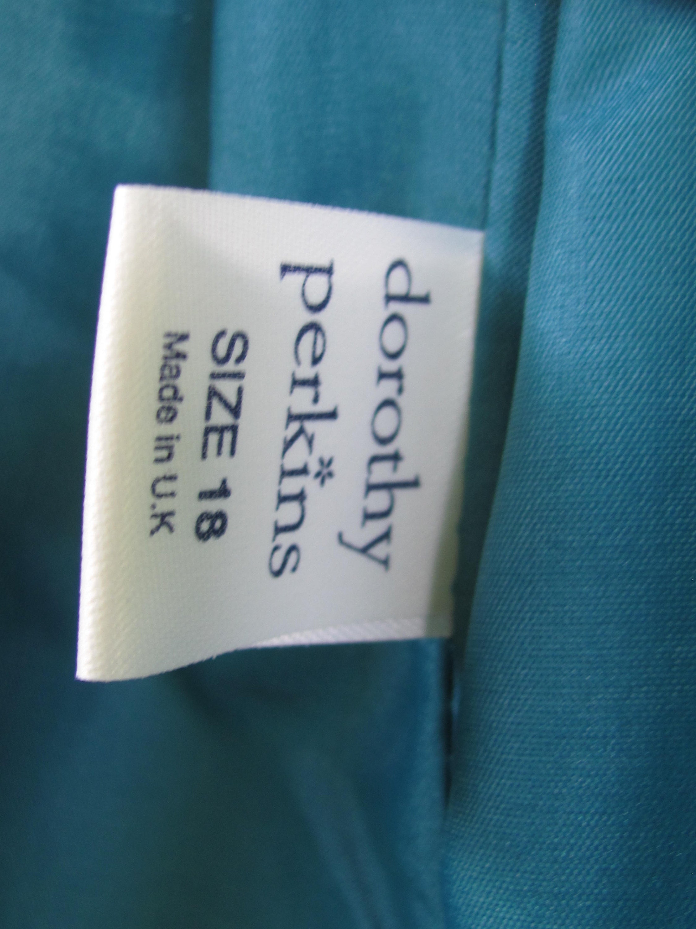 Vintage Jacket Size L / UK18 / Euro 44 / US14 Turquoise Blue - Etsy