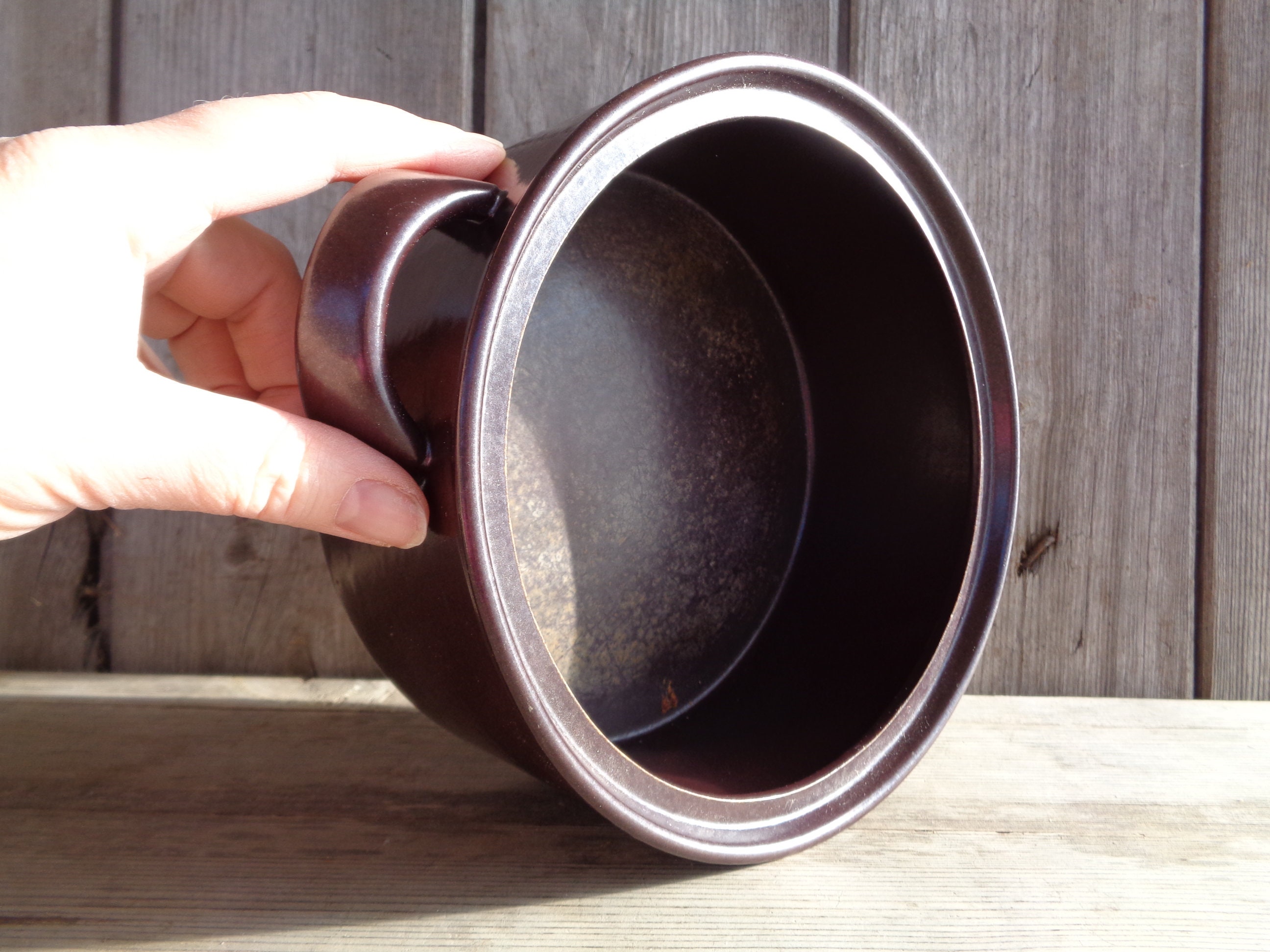 Swedish Vintage Terma Flameldfast Gustavsberg Pot; Fireproof