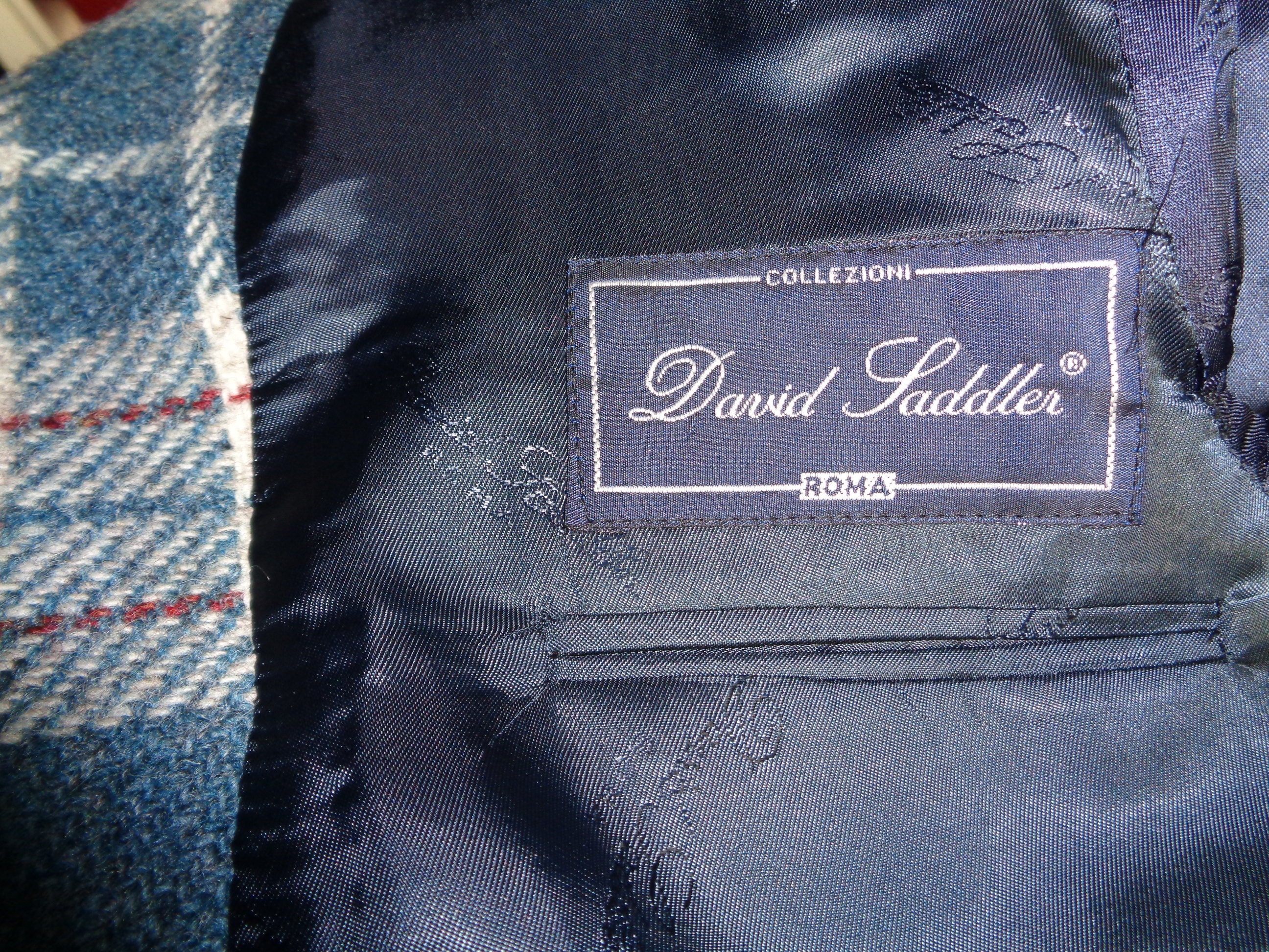Cravate David Saddler - 100% Soie - Noire - Large (classique 148-152 Cm) - Neuf Avec étiquettes