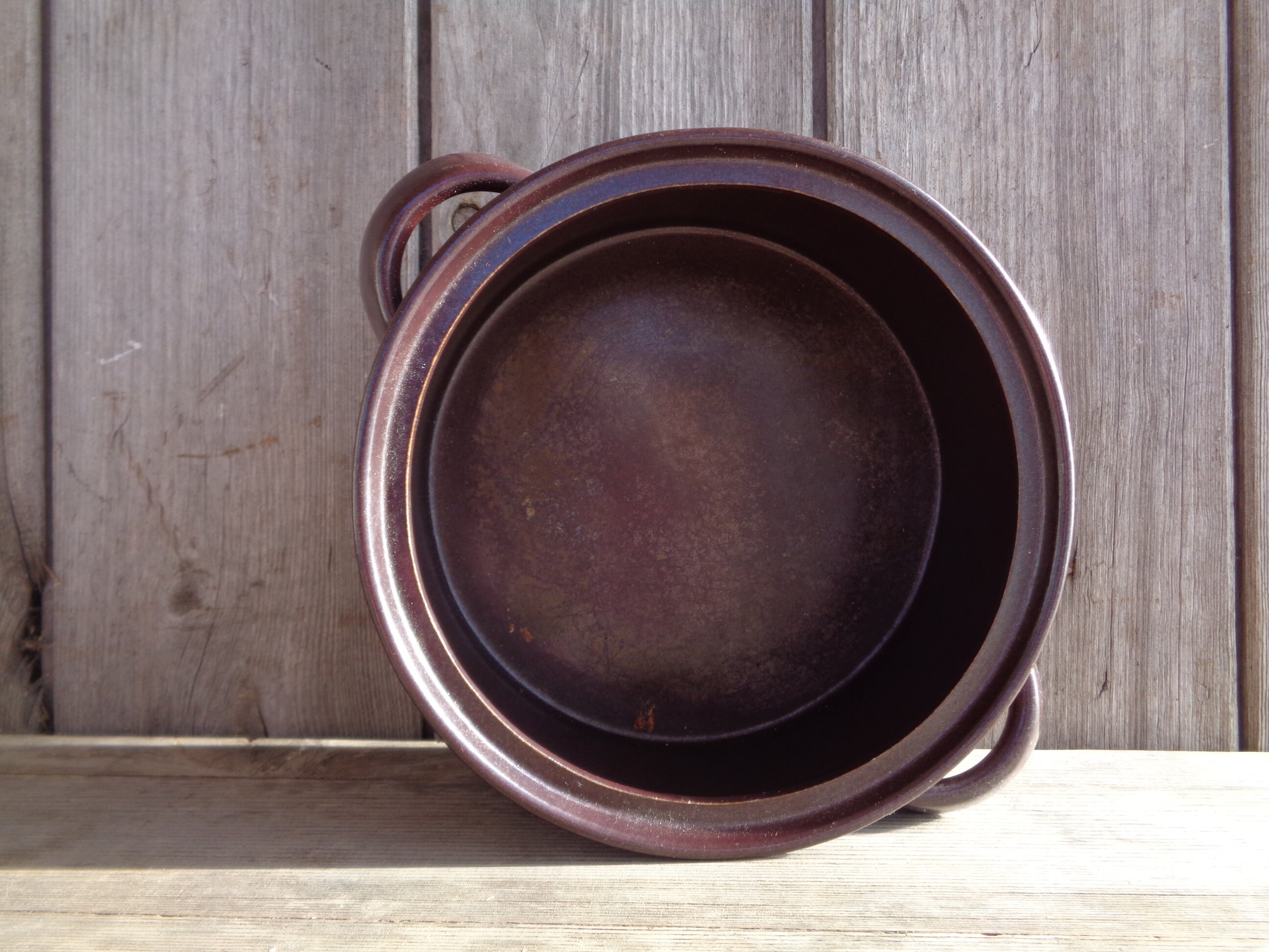 Swedish Vintage Terma Flameldfast Gustavsberg Pot; Fireproof