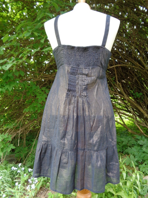 Vintage Dress size UK8; River Island Cotton Dress… - image 5