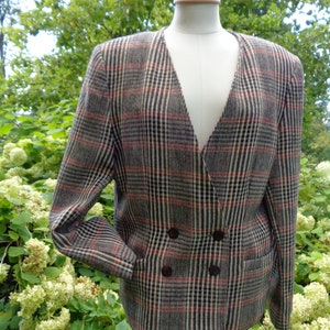 80s Vintage Jacket Made in West Germany 80% New Wool - Etsy