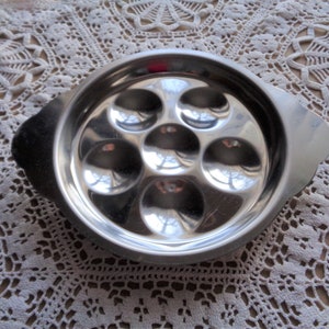 Stainless steel Japan escargot pan