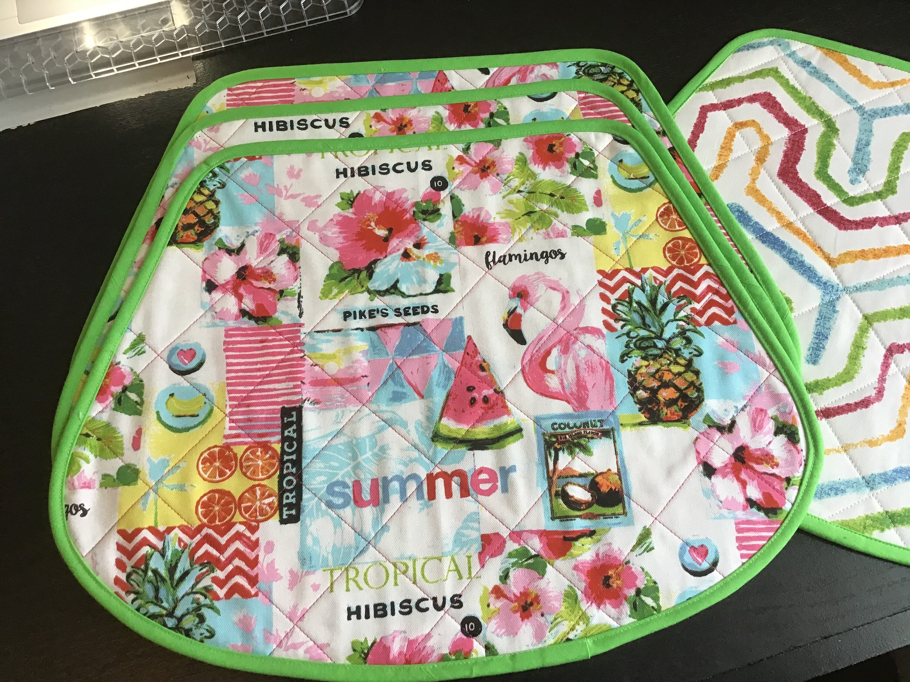 Reversible Placemats Etsy