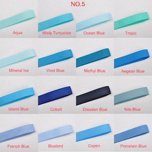 Ruban gros-grain 196 couleurs 14 largeur au choix 100 yards 3/8" ruban gros-grain en gros ruban gros-grain 3/8 fait main