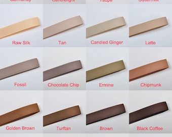 Grosgrain Ribbon 196 color 14 width to choose 100 yards 5/8" wholesale grosgrain ribbon grosgrain in handmade brown grosgrain ribbon