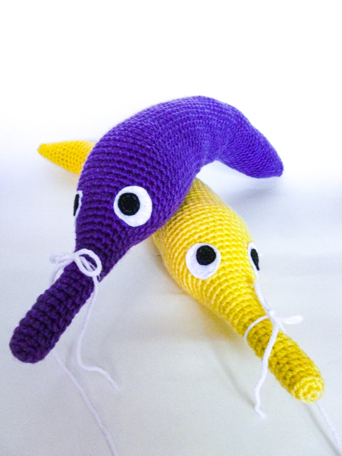 How To Make Worm On A String Giant Worm on a String Plush Crochet Worm on a String Worm | Etsy